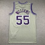 NBA 55 Williams Sacramento Kings Maillot grey